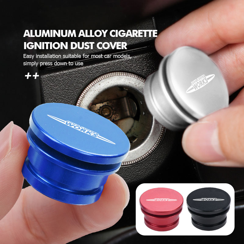 Vape Decoration - Metal Car Cigarette Lighter Cover Dust