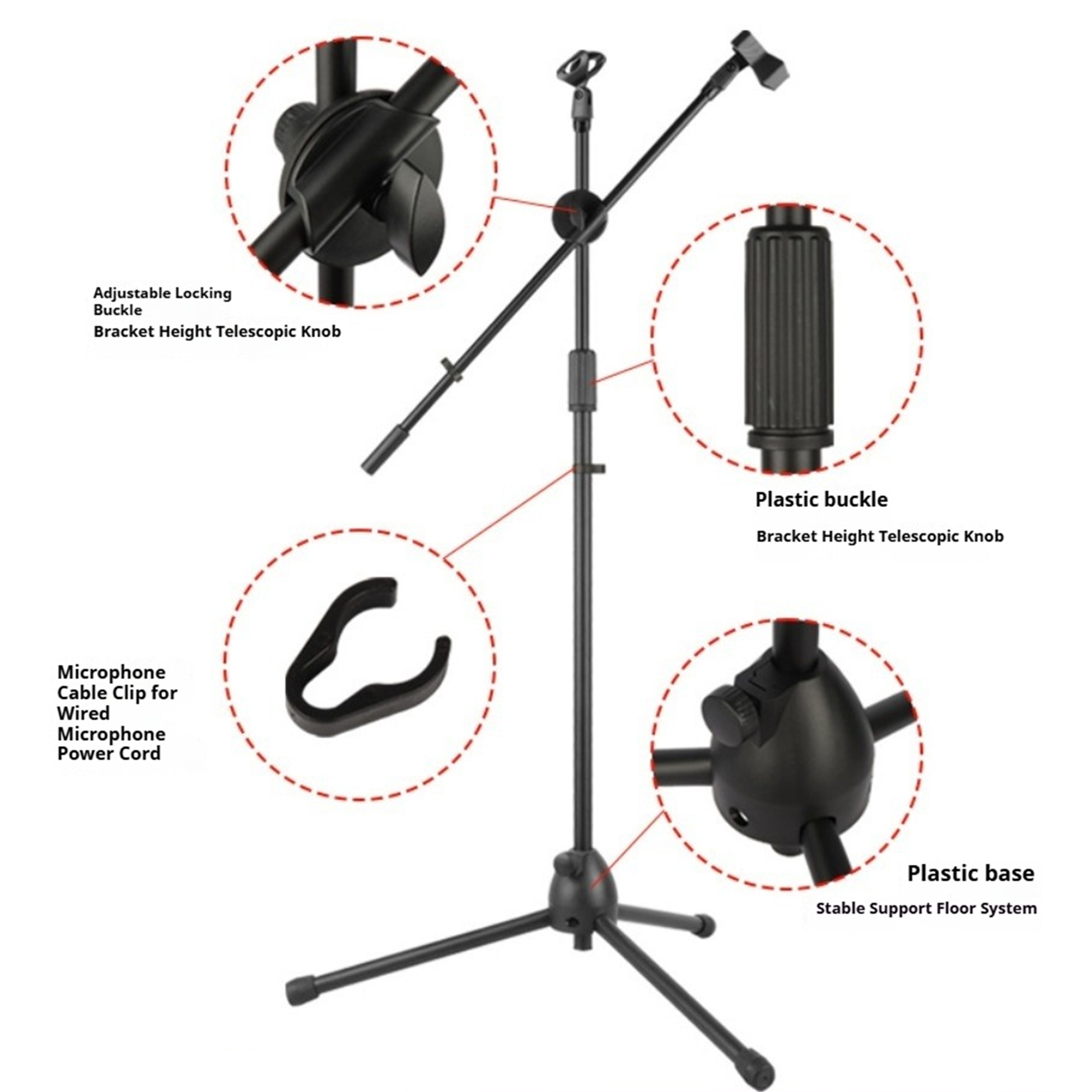Performance Microphone Floor S - Shure Mic Sm58 recension och pris