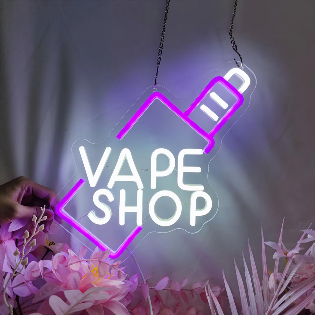 VAPE Shop LED Neon Sign Fit Fo - Vaping Shop recension och pris