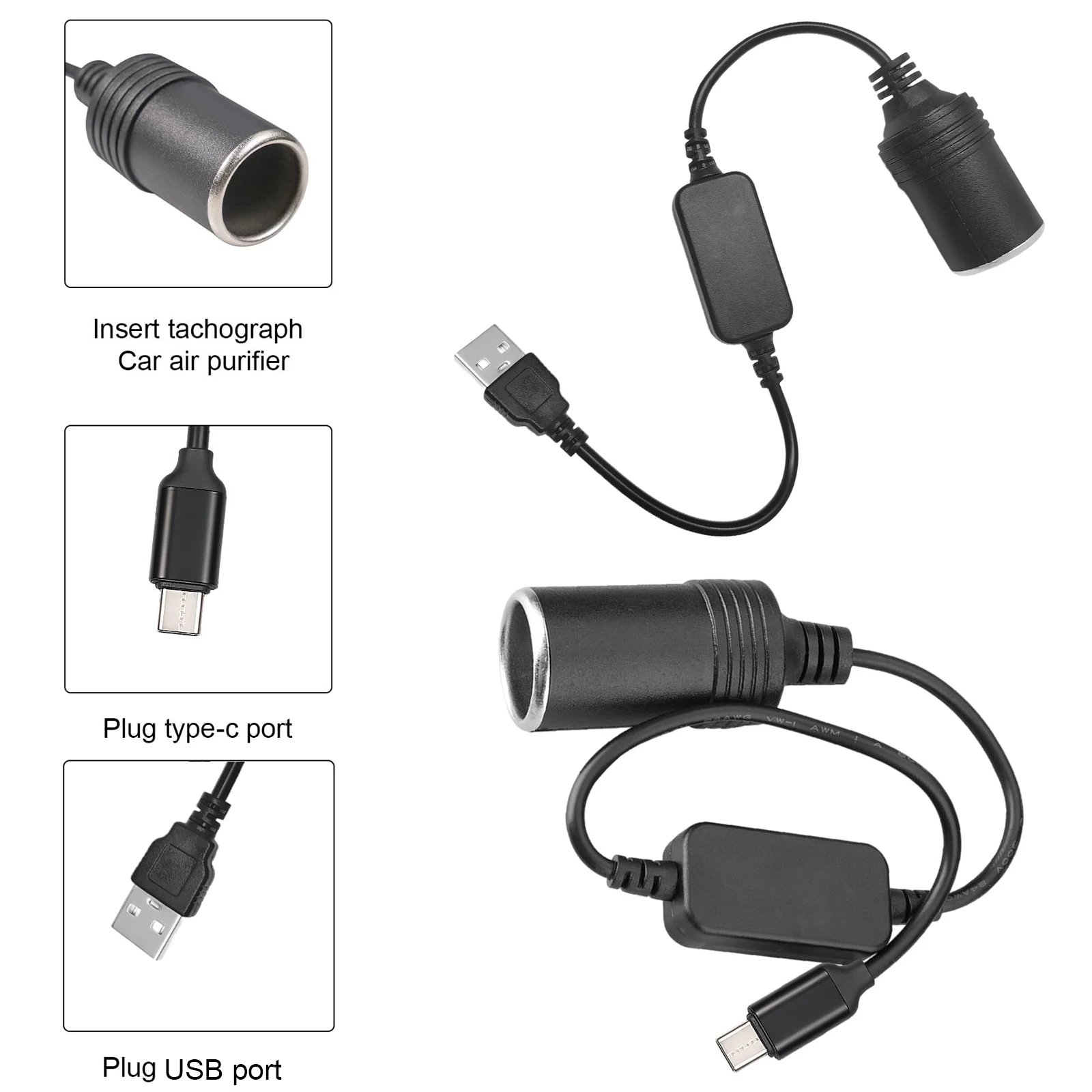 5V To 12V Cigarette Lighter So - Accessories For Vaping recension och pris