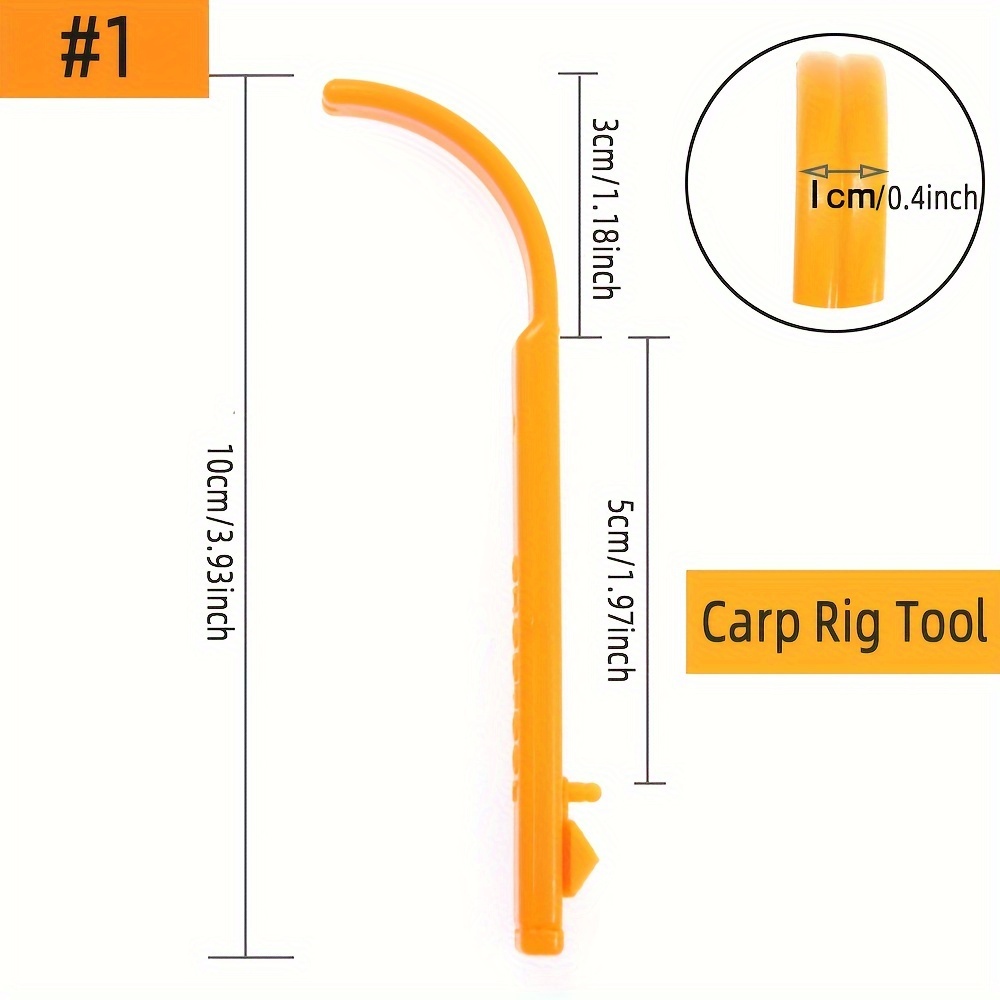 YOTO 4 in 1 Carp Fishing Rig T - Mesh Coil Strip recension och pris