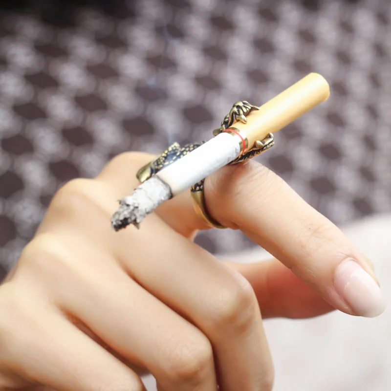 Retro Dragon Cigarette Holder  - Vape Ring recension och pris
