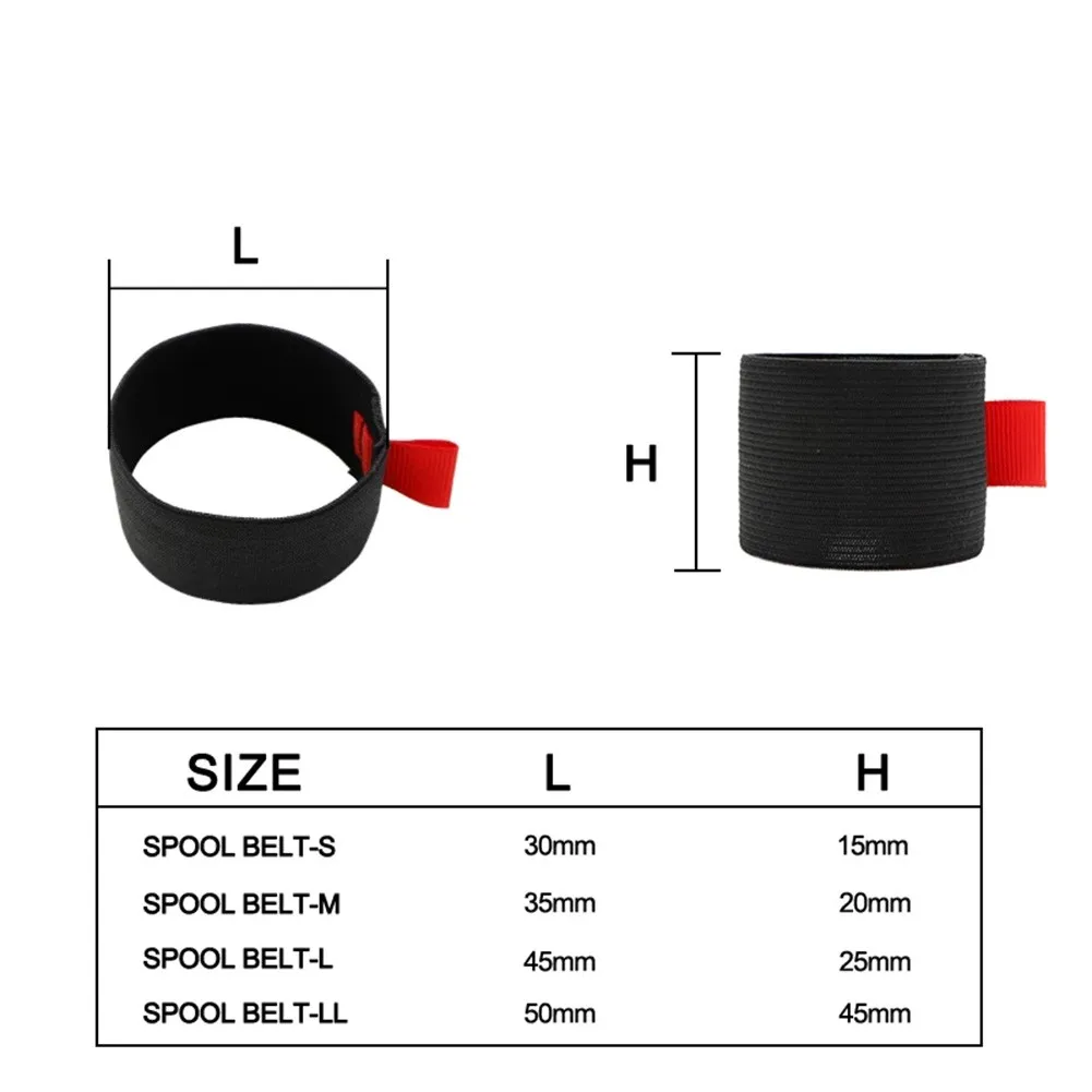 4pcs Black+Red S M L LL Elasti - Mesh Coil Strip recension och pris