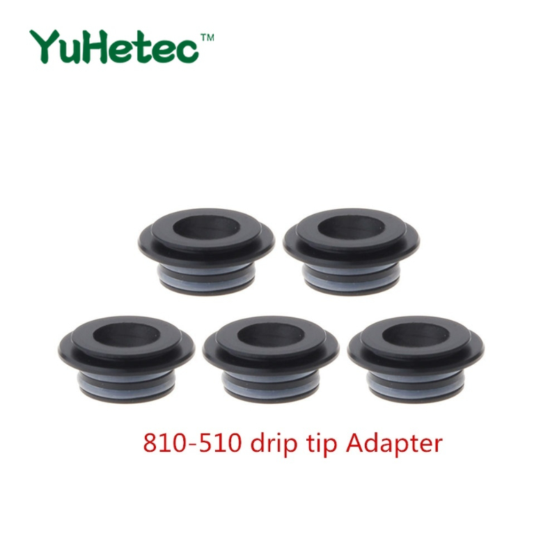 5PCS YUHETEC  810 to 510  POM  - Drip Tip Resin recension och pris