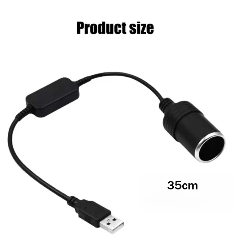 5V 2A USB To 12V Cigarette Lig - Accessories For Vaping recension och pris