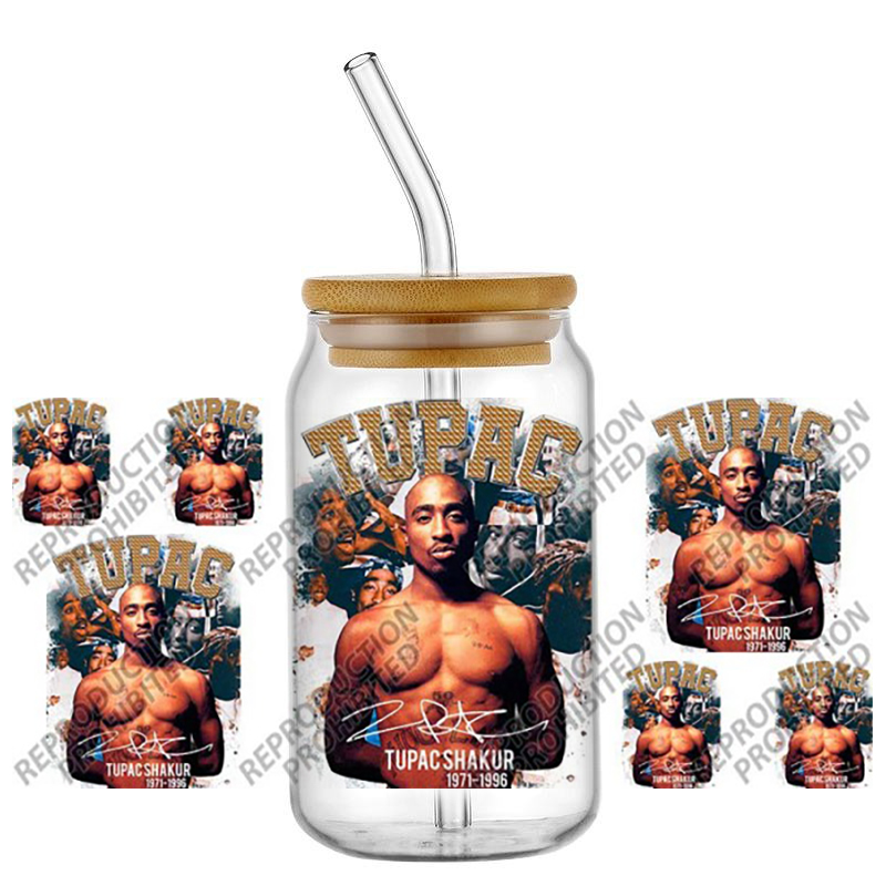 Popular Rapper Superstar TUPAC - Rdta Tank Glass recension och pris