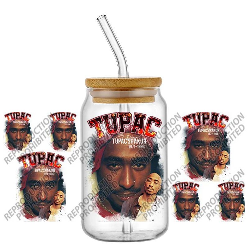 Popular Rapper Superstar TUPAC - Rdta Tank Glass recension och pris