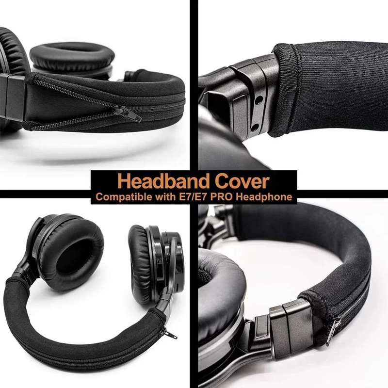 1-3PCS Zipper Headphone Protec - Audio Technica Headphone Ath-M50X recension och pris