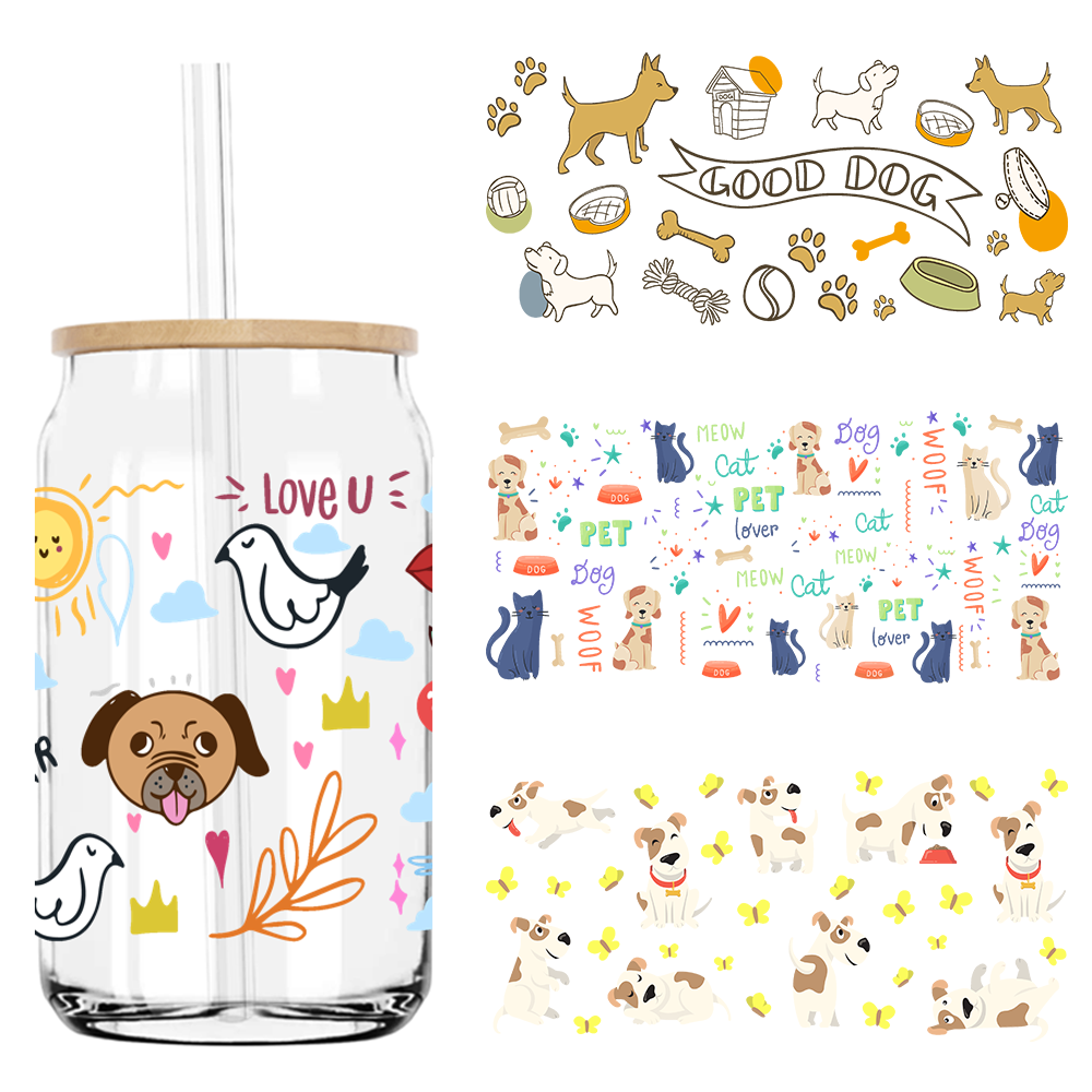 Cute Dog Treat Pet Life UV DTF - Rdta Tank Glass recension och pris