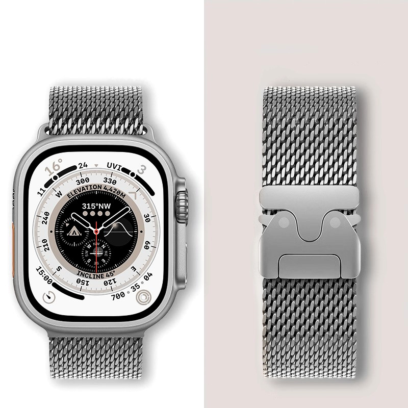 Milanese Loop Band for Apple W - Mesh Coil Strip recension och pris
